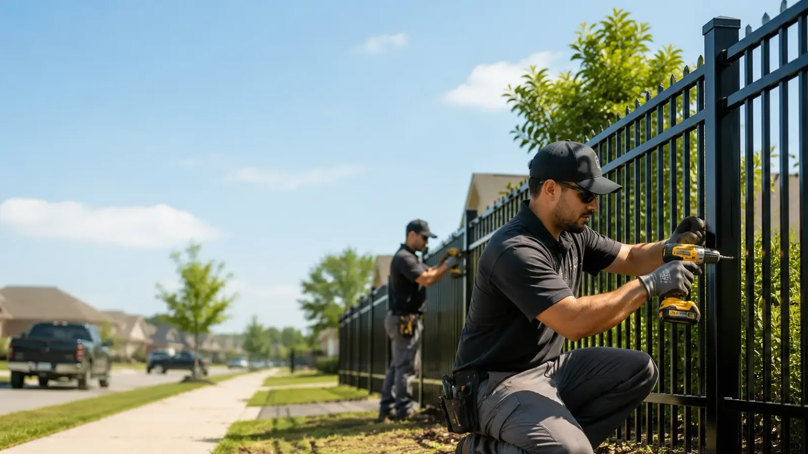 Metal Fence Installation in Burlington, NJ